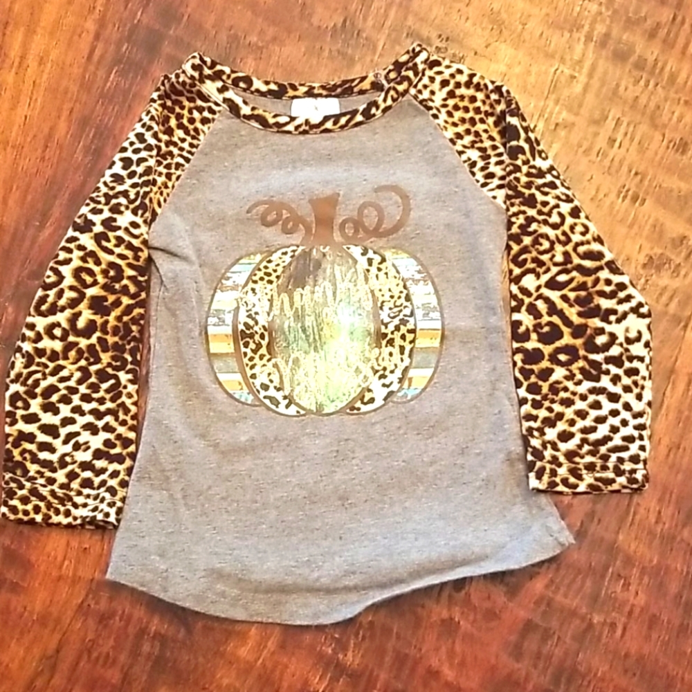 Girls pumpkin 🍁🍂fall shirt